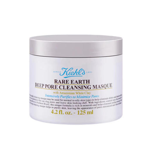 科颜氏（Kiehl's）白泥清洁面膜125ml 商品图0