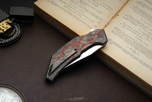 【成本价】三希堂  现代刀系列  熔岩镜面小折 商品图8