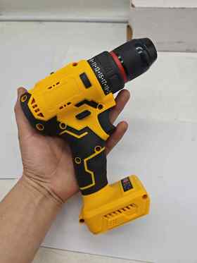 【货号05781】21V大艺款无刷锂电钻机头金属棘轮钻夹头双速调节功能