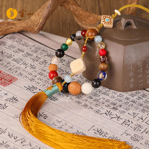 灵山木迦·灵山十八子多宝车挂（新老款随机发） 商品图2