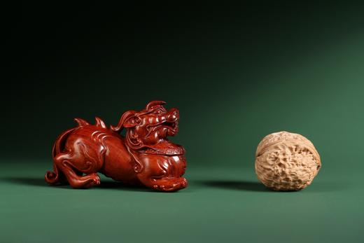 GJXJ0147°印度小叶紫檀貔貅摆件 商品图4