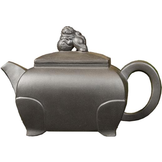 《狮球六方壶》  王光永  省陶瓷艺术大师(2023年 第三届)、高级工艺美术师、徐州市动漫艺术协会副主席、工业设计协会会员 商品图5