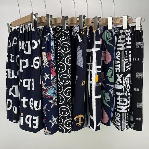 人棉男沙滩裤 商品图0