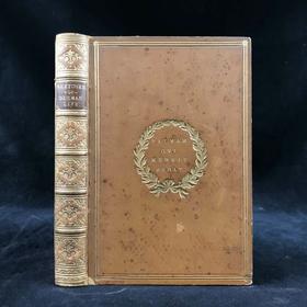 1847年 德国生活随笔与德意志解放战争场景 全真皮精装36开