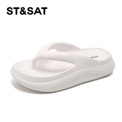 星期六时尚百搭厚底夹趾人字拖SSC2710005 商品图11