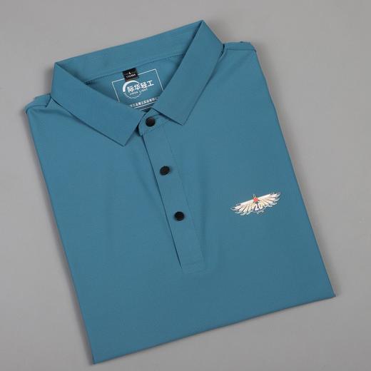 【歼20款冰感商务翻领短袖】歼20系列夏季男士polo衫冰感无痕商务翻领短袖上衣03h 商品图1