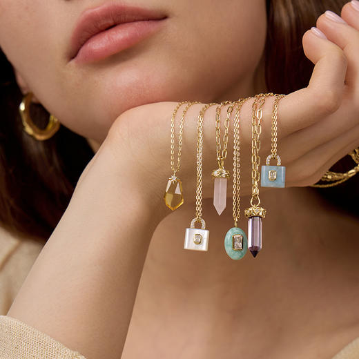 ARSIS｜秘密花园系列 灵境桃花项链 商品图3