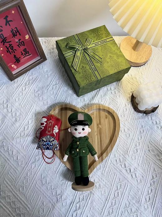 【DIY纯手工钩织卡通娃娃挂件】纯手工钩织全身娃娃摆件（手工产品不支持退换）LQQ 商品图1