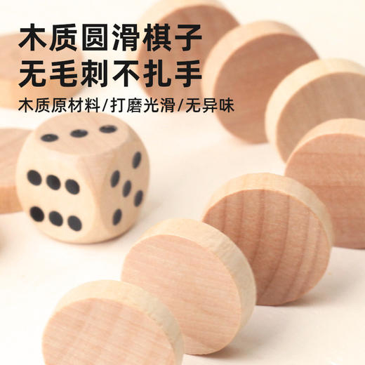 【口袋便携棋 随时随地来一局】玩具先生2合1便携飞行棋斗兽棋 逻辑思维训练桌游 棋类儿童益智玩具 商品图3
