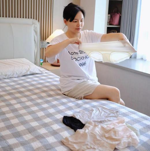 【舒芙蕾fufu冰感内裤】亲肤6条夏季透气 0穿感无负担 抑菌无痕平角内裤 棉 +桑蚕丝 吸湿透气 整条内裤7A高倍抗菌 90斤-160斤可穿 商品图7