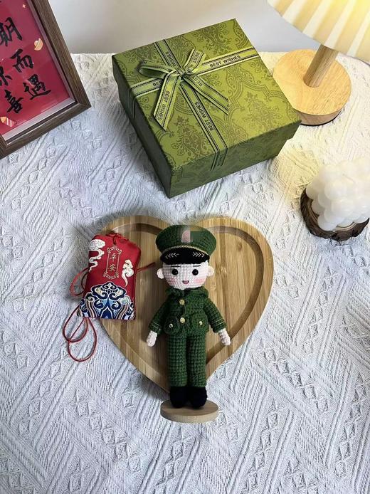 【DIY纯手工钩织卡通娃娃挂件】纯手工钩织全身娃娃摆件（手工产品不支持退换）LQQ 商品图3