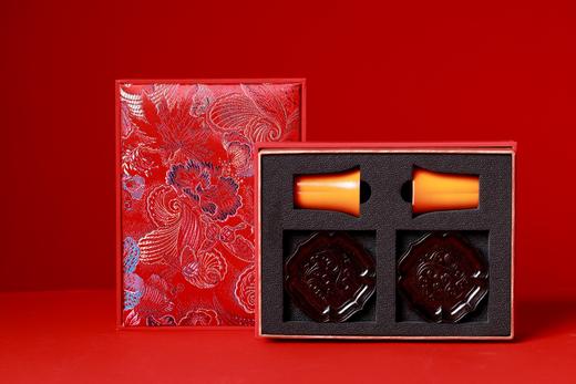 LP0196°"莲花茶杯垫+锦鲤橙喜 乐杯礼盒套装 商品图0