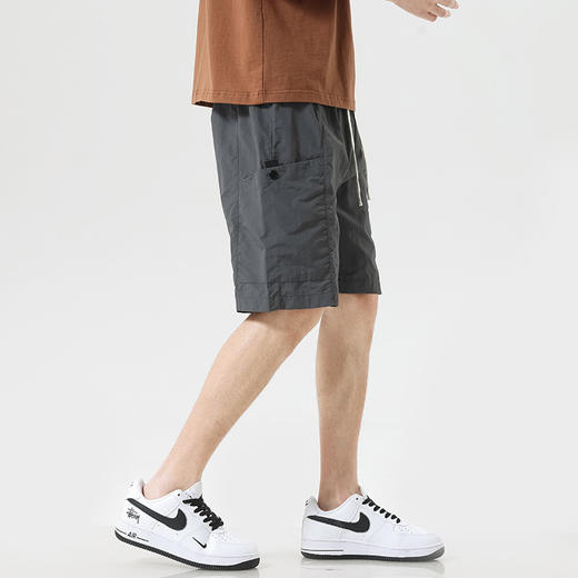 【DCD】大依优型大码五分裤短裤大号加肥加大夏季薄款松紧腰宽松运动短裤透气 商品图3