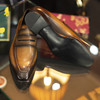 高级定制世界冠军级同工艺产品：马蹄跟盲腰琴底乐福鞋 商品缩略图4