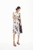 HJ2S37_凝脂色_连衣裙_四季_名媛风黑白撞色花卉印花无袖收腰显瘦气质连衣裙_高级女装_BERNIEELEN 伯妮斯茵 商品缩略图5