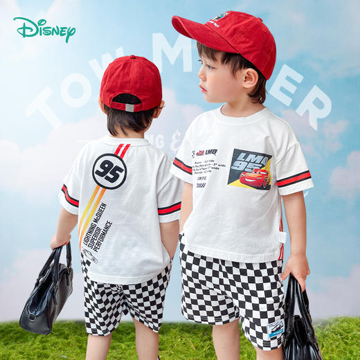 【迪士尼任选2件套装】夏日透气短袖短裤套装 商品图2