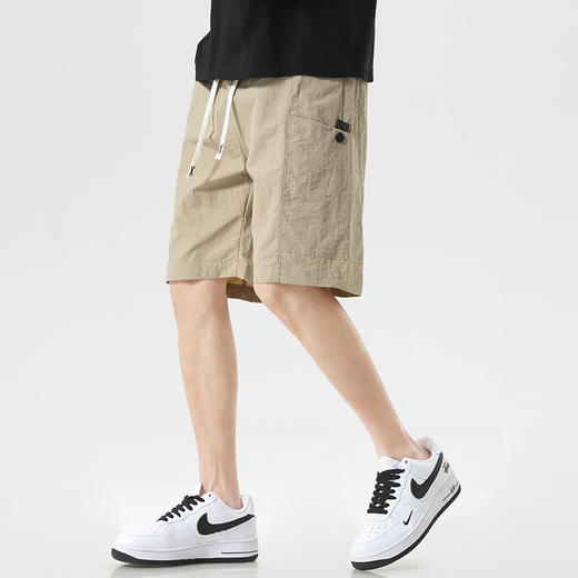 【DCD】大依优型大码五分裤短裤大号加肥加大夏季薄款松紧腰宽松运动短裤透气 商品图2