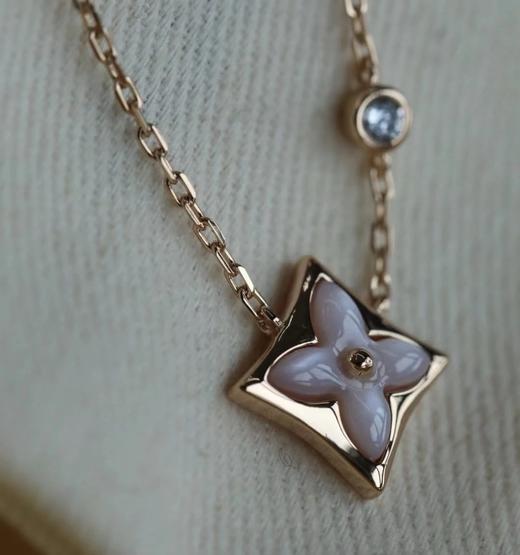 售完无补  预售 四叶草项链  粉贝母 刘亦菲同款 商品图0