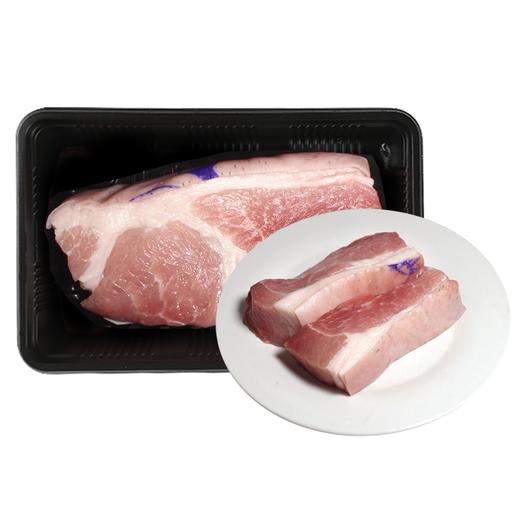 SH021淮黑猪带皮前腿肉500g 商品图2