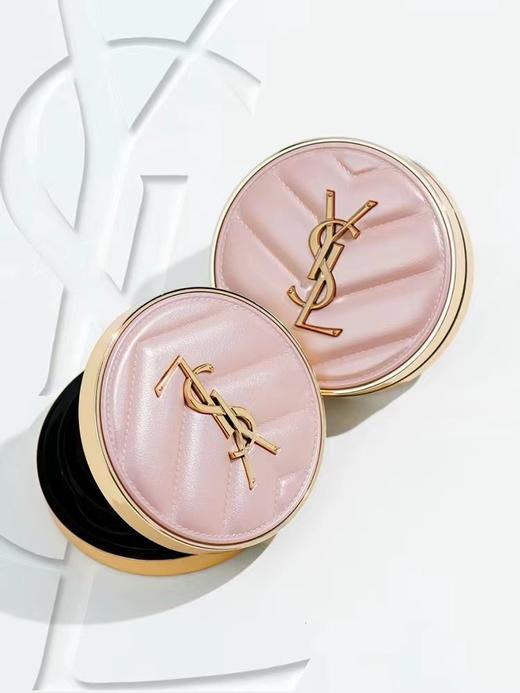 YSL圣罗兰全新粉皮革气垫 14g  B10 商品图9
