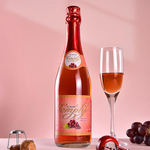 天普拉苹果汁碳酸饮料/红葡萄汁碳酸饮料/桃红葡萄汁饮料750m 西班牙轻奢起泡果味浓郁 021740/021739/025644 商品图1