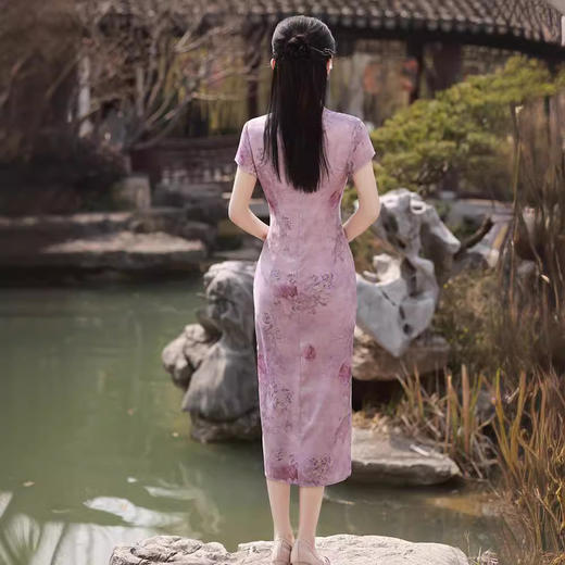 田园风改良素雅旗袍GR5133 商品图3