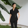 IWY/黑色西装套装短袖两件套高级修身气质案场售楼部面试裤装工服C10409+P10409 商品缩略图2