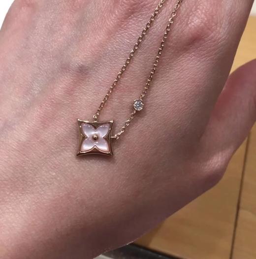 售完无补  预售 四叶草项链  粉贝母 刘亦菲同款 商品图1