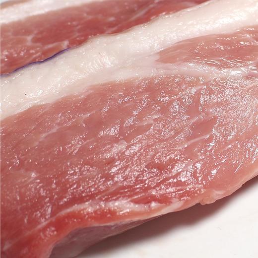 SH021淮黑猪带皮前腿肉500g 商品图3