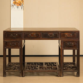 清 红木写字台