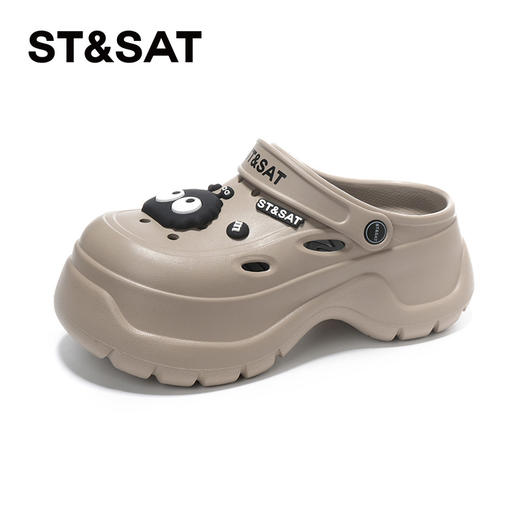 星期六休闲日常户外厚底洞洞鞋SSC21100X6 商品图8