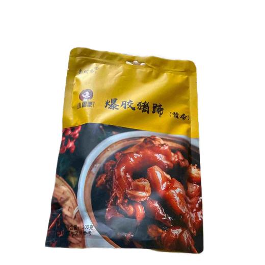 鲁明斋 酱卤肉酱香爆胶猪蹄 258g 商品图0