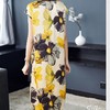 丁摩 真丝裙子桑蚕丝衬衫宽松印花裙子20-153HS-DS399 商品缩略图2