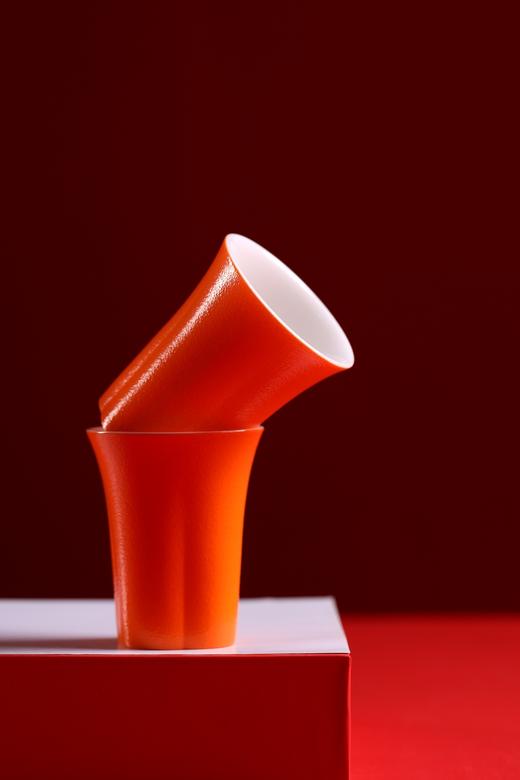 LP0196°"莲花茶杯垫+锦鲤橙喜 乐杯礼盒套装 商品图8