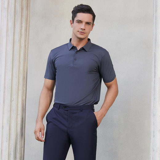 YvesFigarau伊夫·费嘉罗新款休闲短袖T恤970811 商品图2