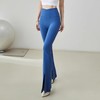 【3~5天发货】跃牌【美度空间】系列 裸感夏季高腰瑜伽裤女阔腿开叉微喇裤蜜桃臀无尴尬线健身长裤41021 商品缩略图0
