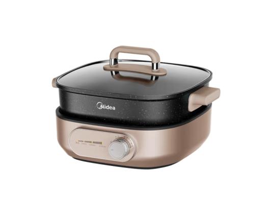 美的（Midea）（510218）电火锅6L大容量分体式家用多功能电热锅多用途锅炖煮涮多用锅 MC-HGS303004【ZMD安心系列】 商品图0