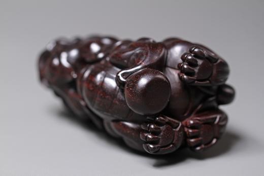 SDGY0069°天赐福禄·小叶紫檀招财貔貅摆件 商品图5