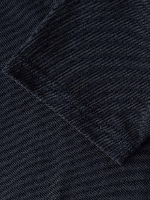 COCO ZONE "艾伦“简约翻领领纯色T恤百搭通勤短袖上衣CC2B1148 商品图6