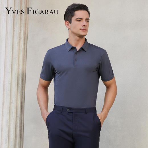 YvesFigarau伊夫·费嘉罗新款休闲短袖T恤970811 商品图0