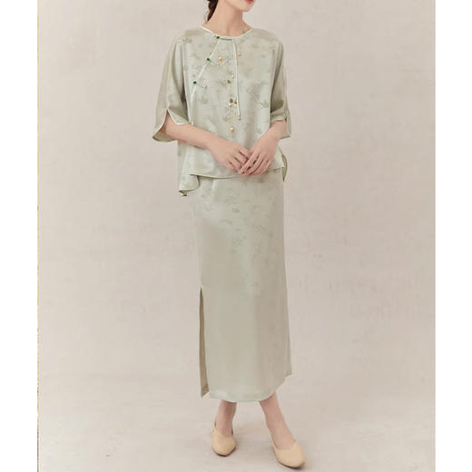 裁缝学苑AQ297新中式国风上衣纸样半裙套装女装服装打板 商品图0