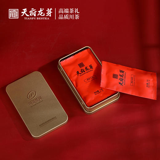 【天府龙芽】顶级红茶瓷罐·御龙系列·126g 商品图0