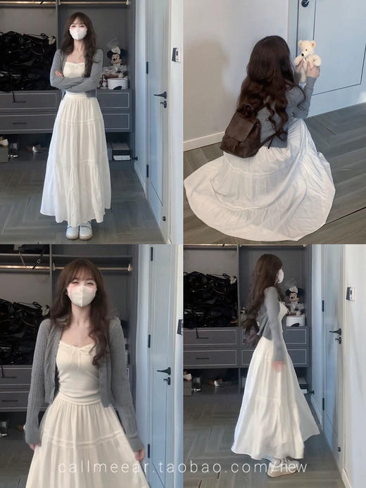 白色蛋糕裙 商品图2