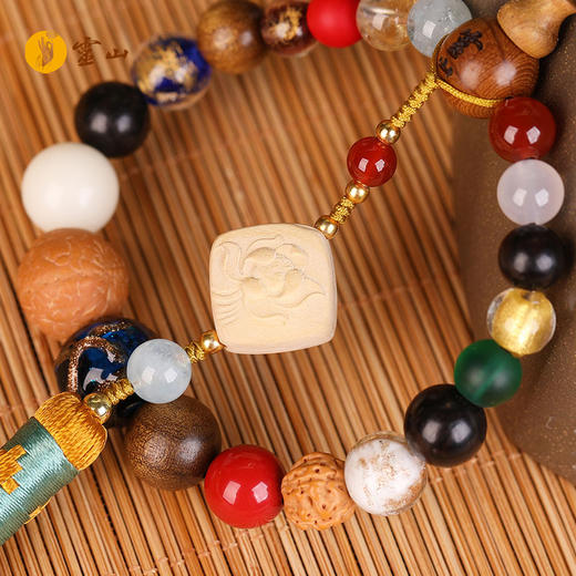 灵山木迦·灵山十八子多宝车挂（新老款随机发） 商品图1