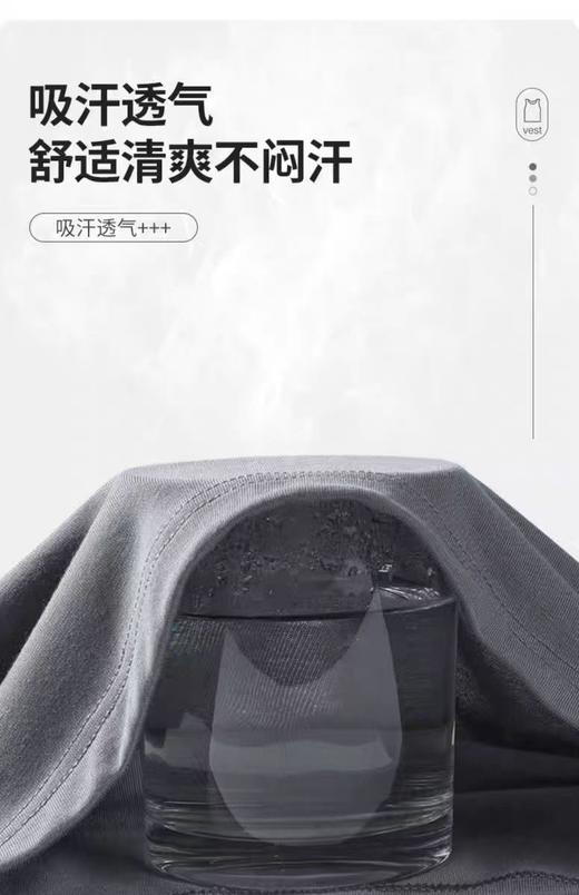 男士多场合再生纤维莫代尔背心 商品图8