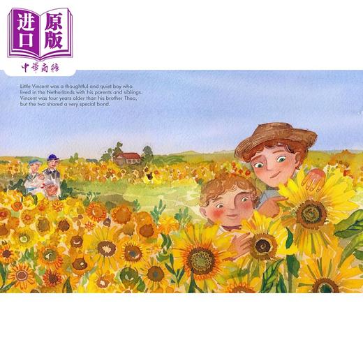 【中商原版】小人物大理想 梵高 (画家) Little People Big Dreams Vincent van Gogh英文原版 儿童故事绘本人物图画传记 精装 商品图1