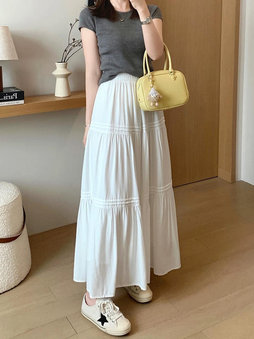 白色蛋糕裙 商品图1