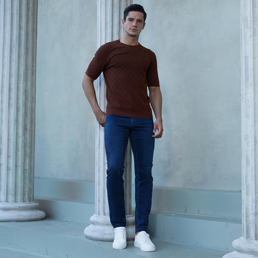 YvesFigarau伊夫·费嘉罗新款休闲短袖T恤970876 商品图1