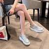 新款真皮网面拼接小白鞋运动休闲鞋LD2986 商品缩略图1