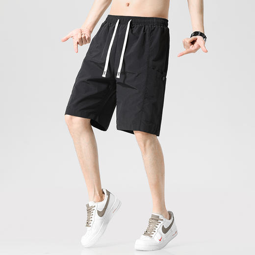 【DCD】大依优型大码五分裤短裤大号加肥加大夏季薄款松紧腰宽松运动短裤透气 商品图11